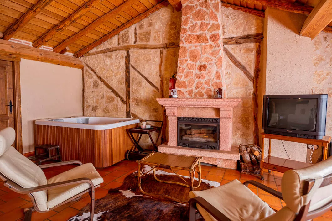 Suite con jacuzzi en Los Lebreles Namaste